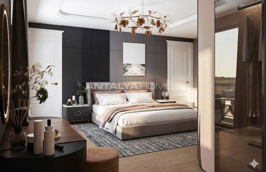 Flats with Unique Views and Social Facilities in Büyükhasbahçe 17