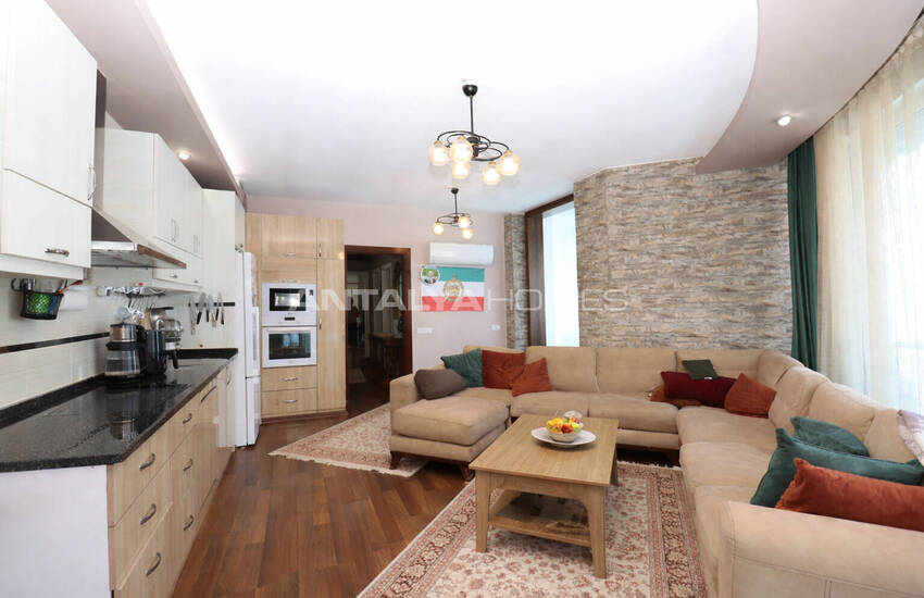 Möblerad 3-rumslägenhet Nära Stranden I Antalya Konyaalti 8