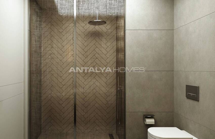 Flats in a Secure Complex with Pools in Antalya Uncalı 21