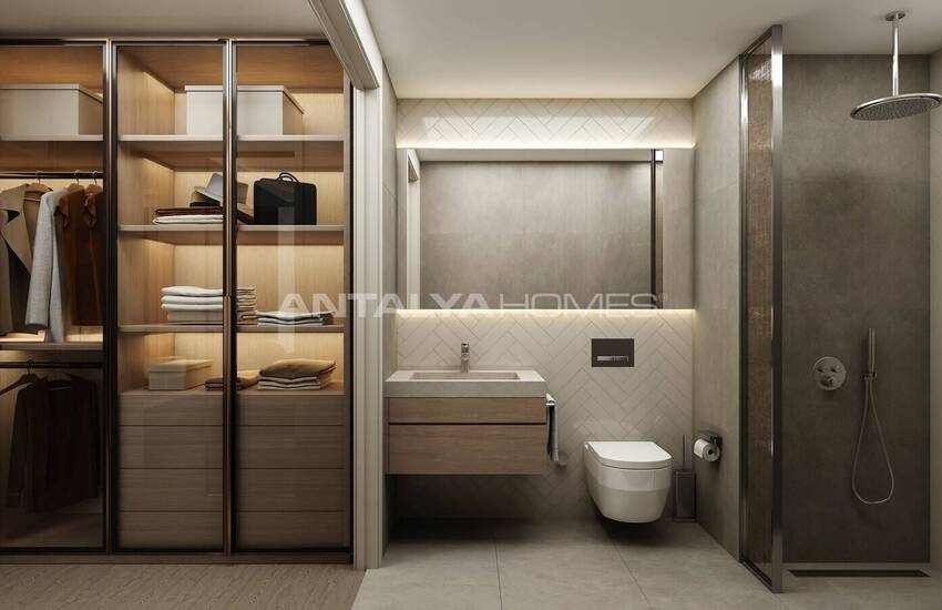 Flats in a Secure Complex with Pools in Antalya Uncalı 27