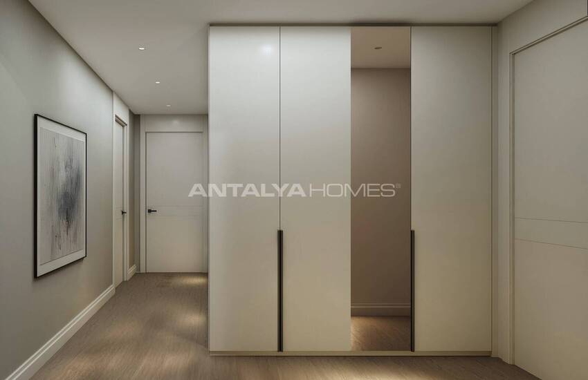 Flats in a Secure Complex with Pools in Antalya Uncalı 30