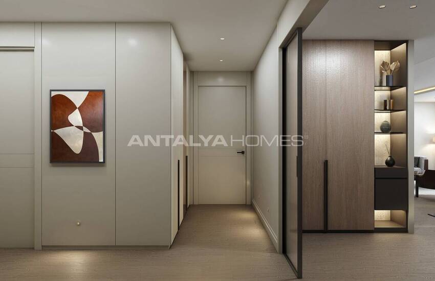 Flats in a Secure Complex with Pools in Antalya Uncalı 31