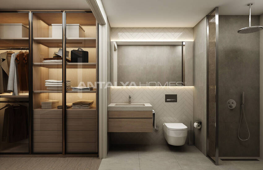 Flats in a Secure Complex with Pools in Antalya Uncalı 27