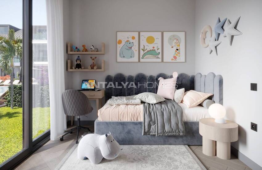 Flats in a Complex with Rich Amenities in Antalya Lara 9