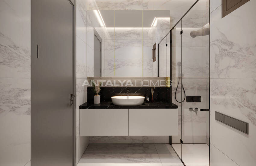 Flats in a Complex with Rich Amenities in Antalya Lara 10