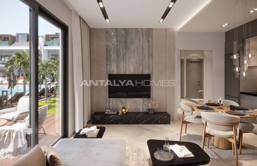 Flats in a Complex with Rich Amenities in Antalya Lara 4