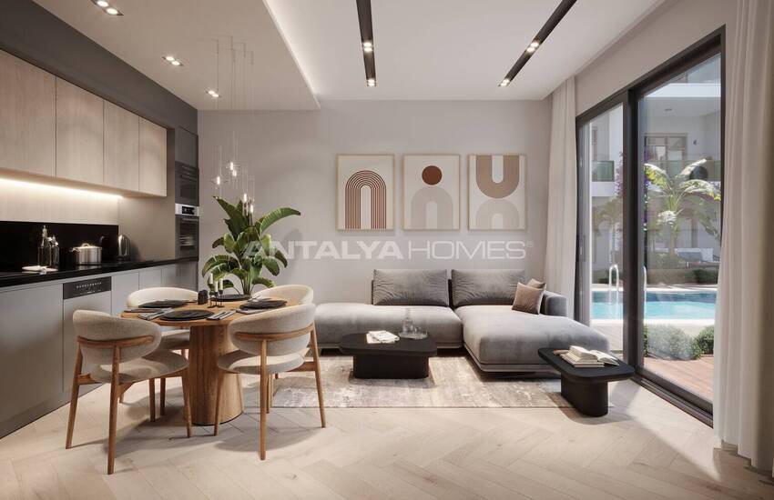 Flats in a Complex with Rich Amenities in Antalya Lara 6