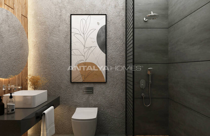 فيلا مفروشة مع مسبح مُدفأ في أنطاليا، كادري 30