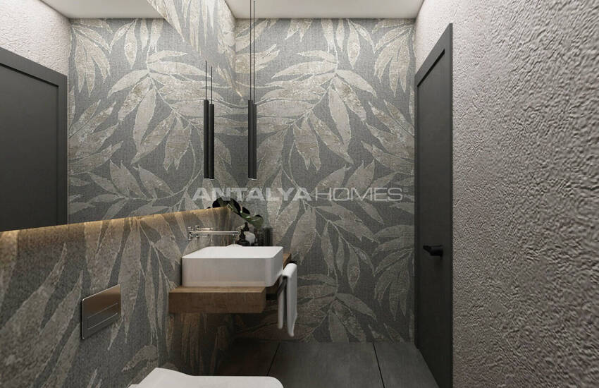 فيلا مفروشة مع مسبح مُدفأ في أنطاليا، كادري 32