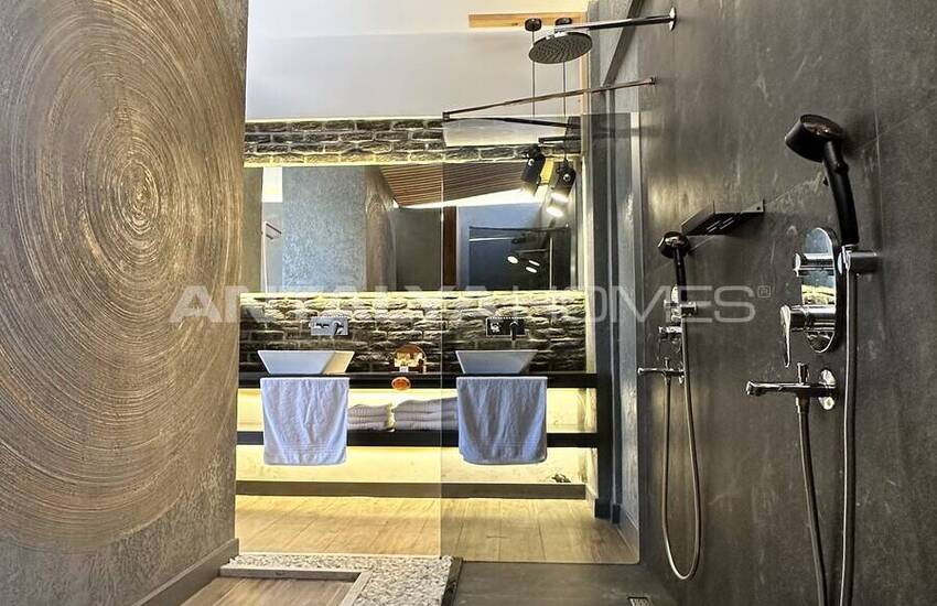 1-bedroom Duplex Villa with Pool and Garden in Antalya Kadriye 27