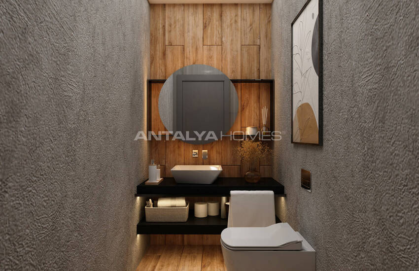 1-bedroom Duplex Villa with Pool and Garden in Antalya Kadriye 28