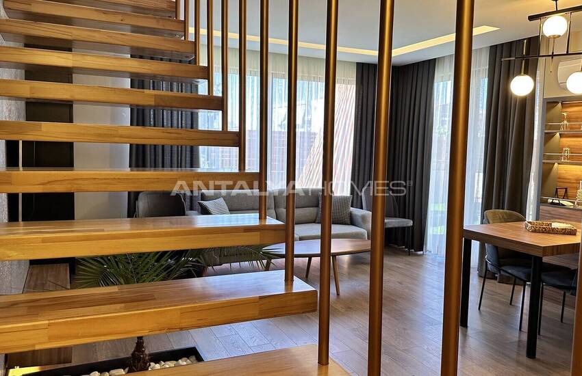 1-bedroom Duplex Villa with Pool and Garden in Antalya Kadriye 13