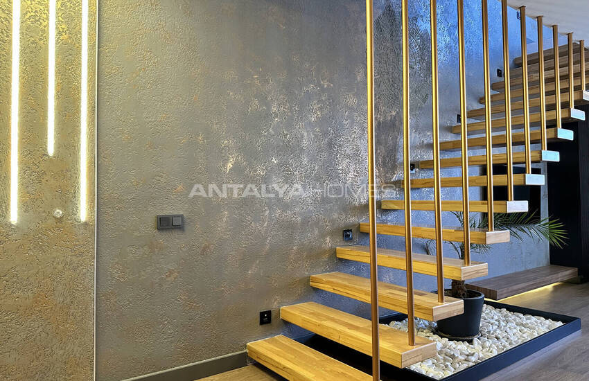 1-bedroom Duplex Villa with Pool and Garden in Antalya Kadriye 17