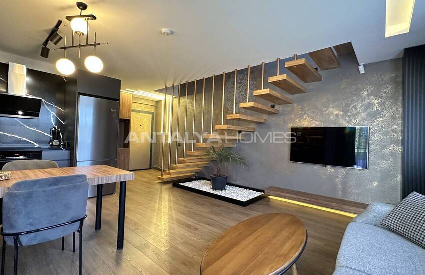 1-bedroom Duplex Villa with Pool and Garden in Antalya Kadriye 16