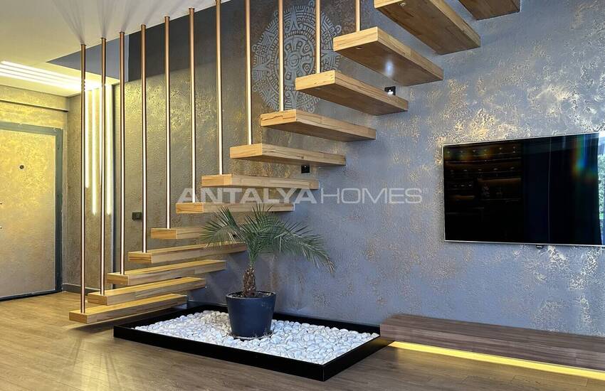 1-bedroom Duplex Villa with Pool and Garden in Antalya Kadriye 18