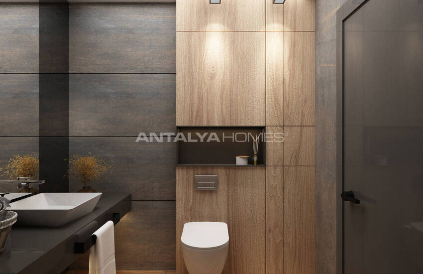 Villa 3 Chambres Avec Piscine Privée À Kadriye, Antalya 32