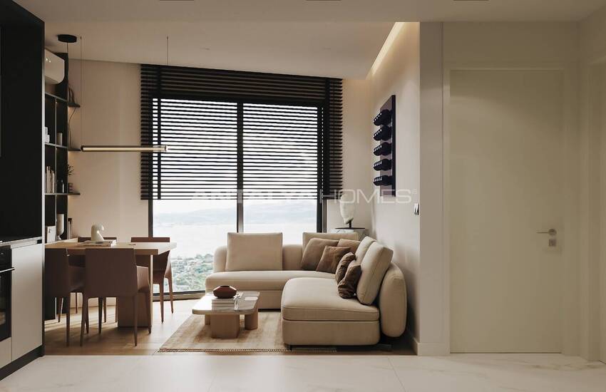Flats on Işıklar Street Near the Sea in Antalya Muratpaşa 4