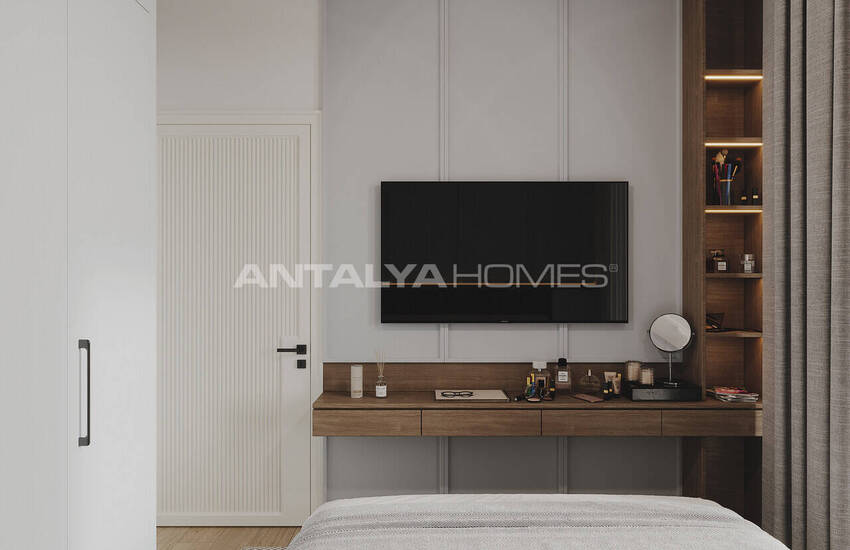 Apartments with a Pool and Security in Antalya Kepez 32