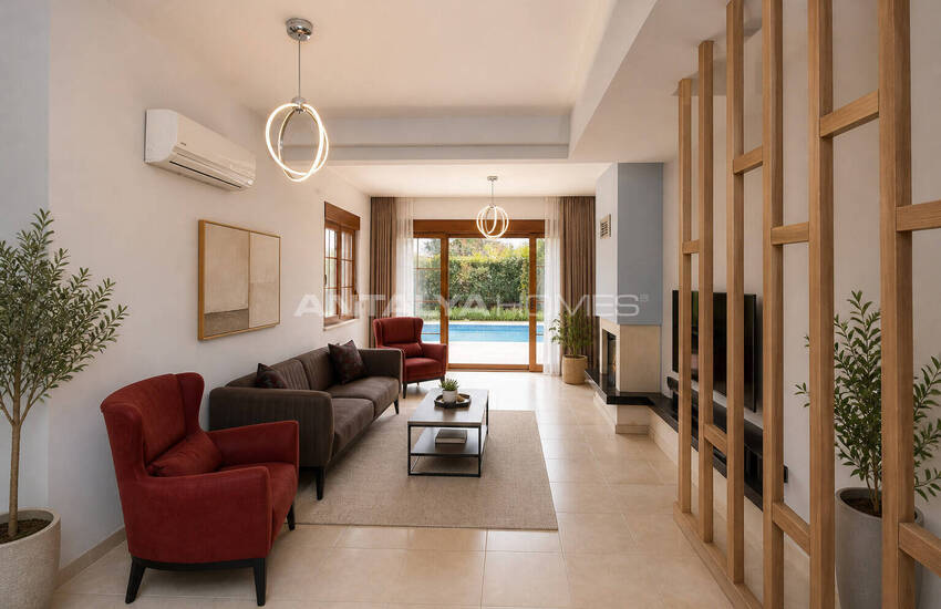 Élégante Villa 4 Chambres Avec Piscine À Belek, Antalya 12