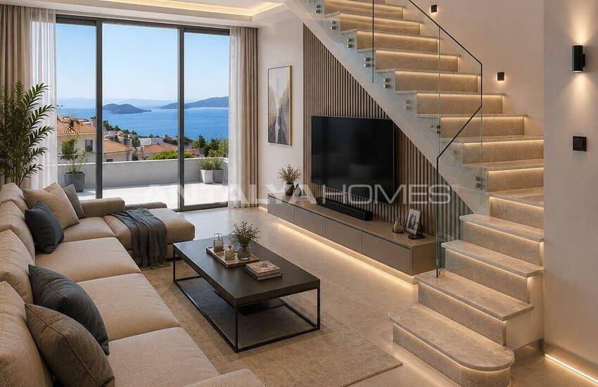 2- Und 3-zimmer-wohnungen Mit Meerblick In Antalya Kalkan 13