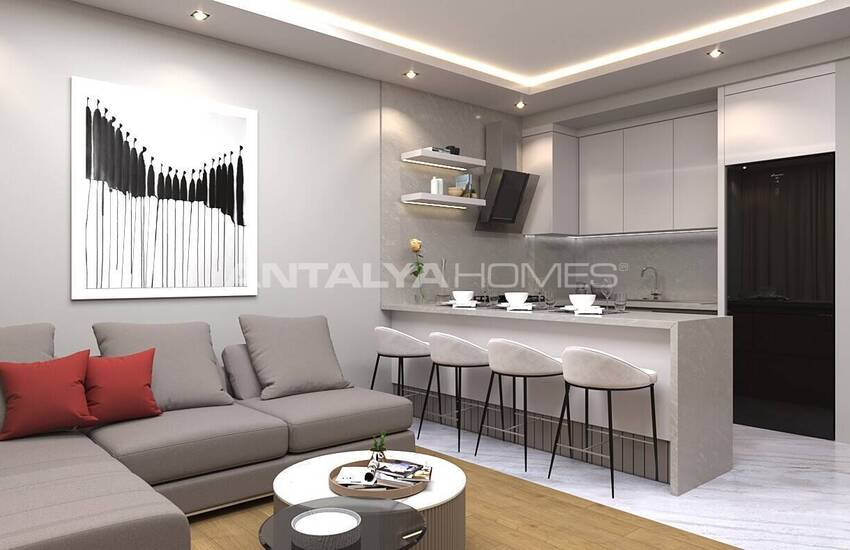 Apartments with Rich Communal Amenities in Antalya Altintas 5