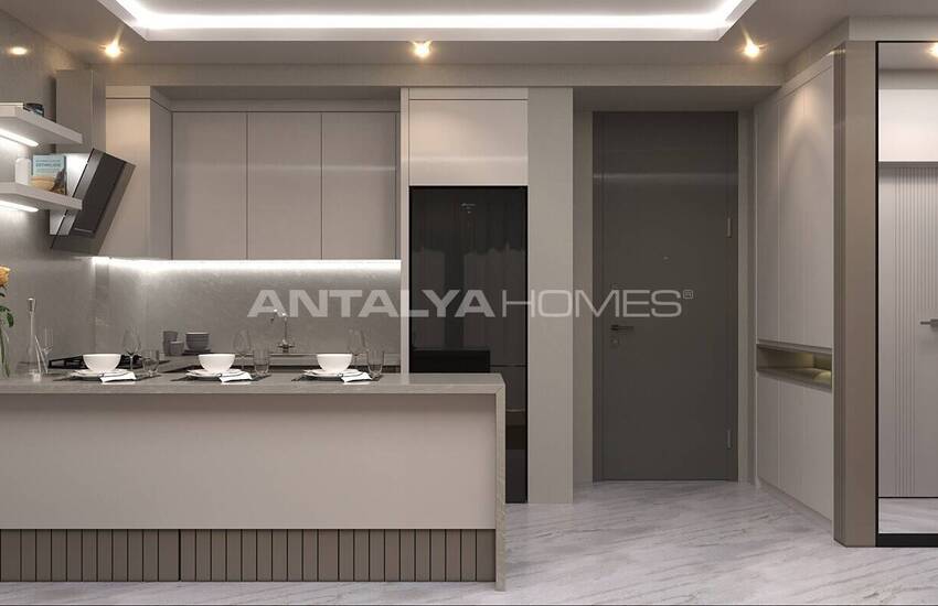 Apartments with Rich Communal Amenities in Antalya Altintas 6