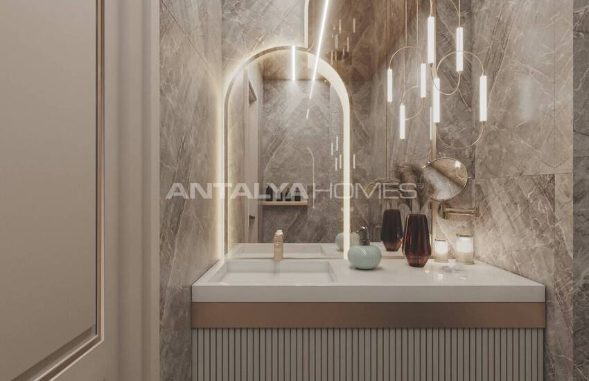 Apartments with a Communal Pool Near the Sea in Antalya Altintas 7