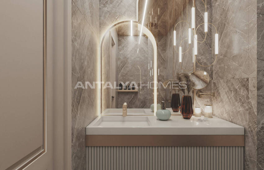 Apartments with a Communal Pool Near the Sea in Antalya Altintas 6