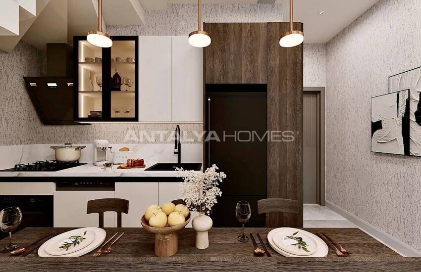 Duplex- Och Bottenvåningslägenheter Med Naturutsikt I Antalya 16