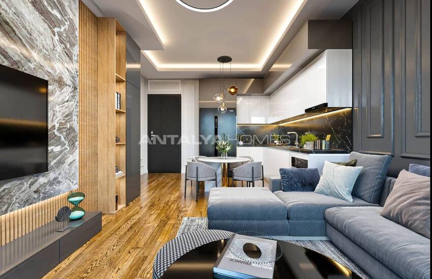 Appartements Avec De Nombreux Équipements Communs À Alanya Turquie 8