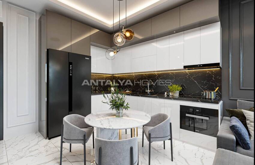 Appartements Avec De Nombreux Équipements Communs À Alanya Turquie 9