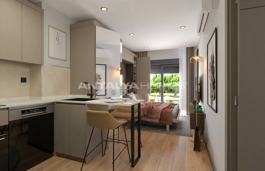 Beaux Appartements Avec Jardin Commun À Antalya Kepez 17