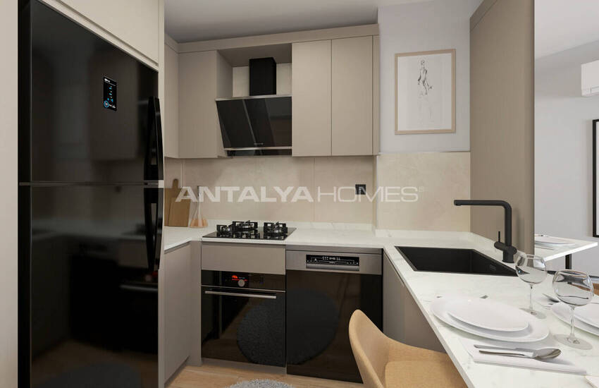 Beaux Appartements Avec Jardin Commun À Antalya Kepez 21