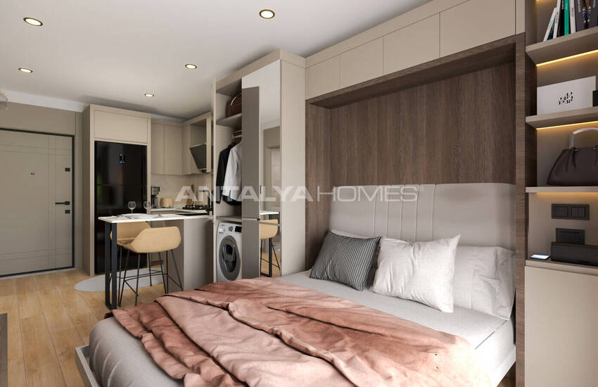 Beaux Appartements Avec Jardin Commun À Antalya Kepez 12