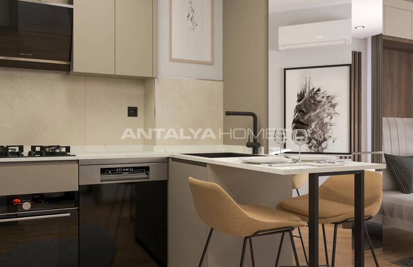 Beaux Appartements Avec Jardin Commun À Antalya Kepez 19