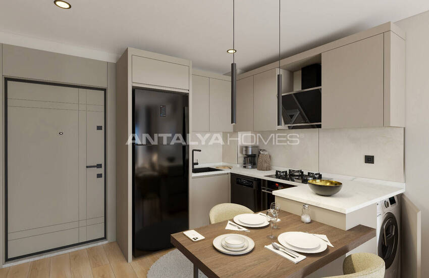 Beaux Appartements Avec Jardin Commun À Antalya Kepez 14