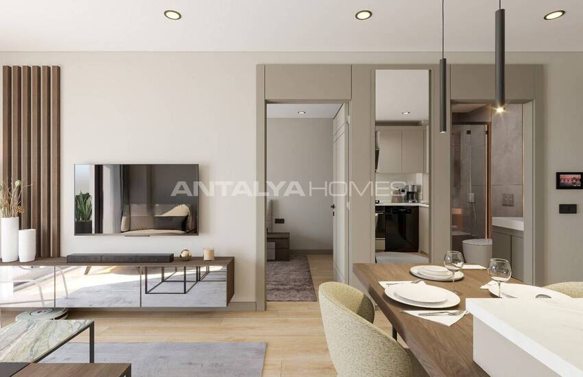 Beaux Appartements Avec Jardin Commun À Antalya Kepez 8