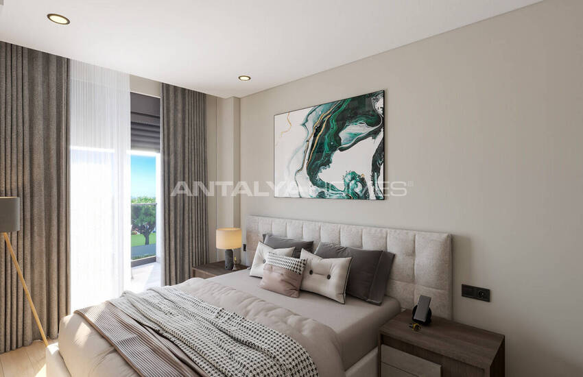 Beaux Appartements Avec Jardin Commun À Antalya Kepez 10