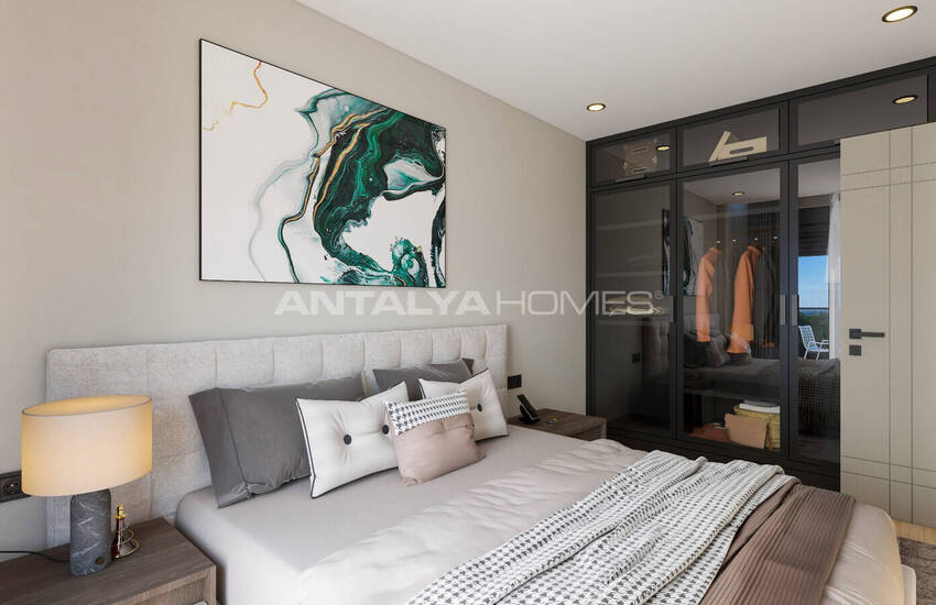 Beaux Appartements Avec Jardin Commun À Antalya Kepez 11