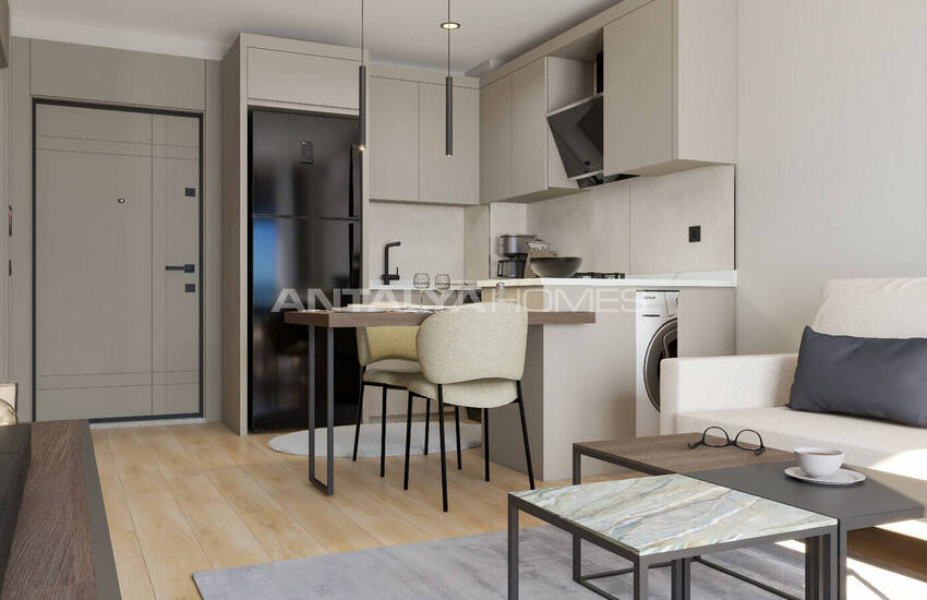 Beaux Appartements Avec Jardin Commun À Antalya Kepez 16