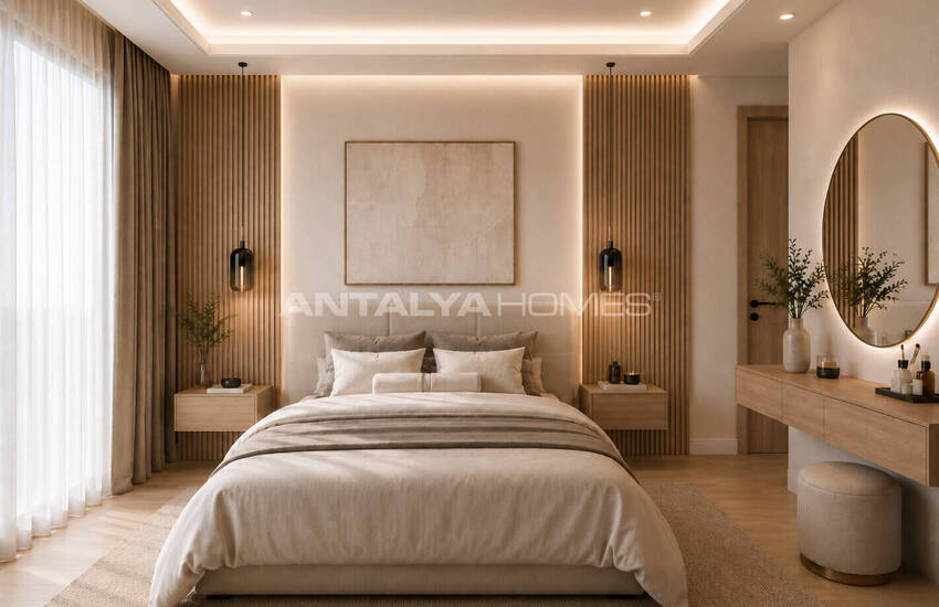 Apartments with Shared Pool Near the Beach in Alanya Center 19