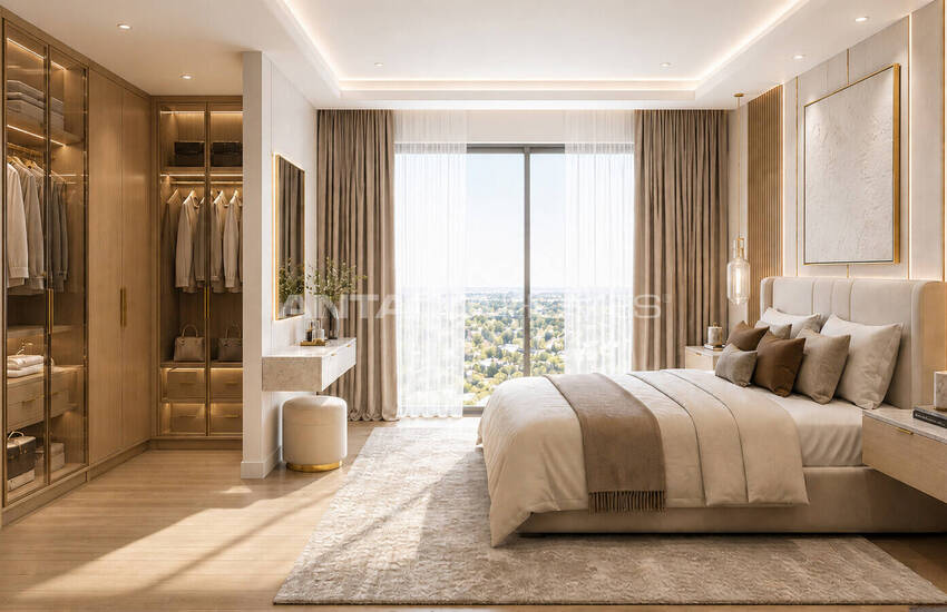 Apartments with Shared Pool Near the Beach in Alanya Center 16