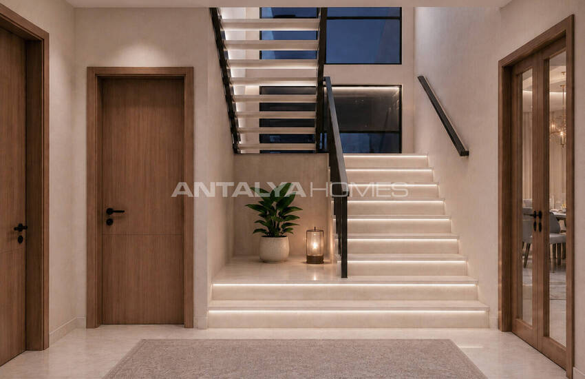 Apartments with Shared Pool Near the Beach in Alanya Center 21
