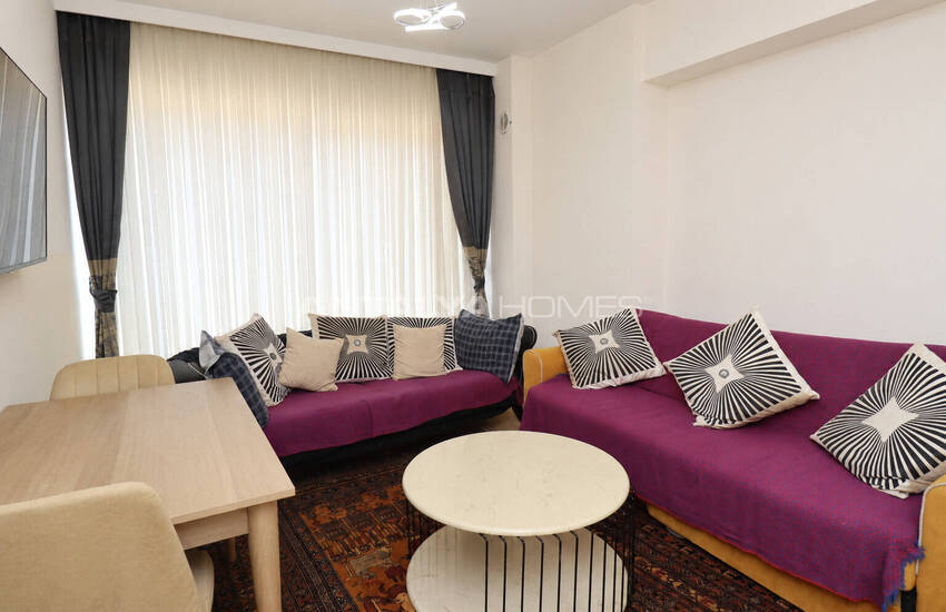 Möblierte Wohnung In Einem Komplex Mit Pool In Kepez Antalya 6