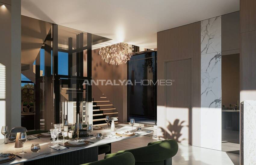 4-storey Smart Detached Villa with Sea View in Alanya 23