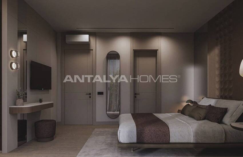 Middle Floor Apartments Near the Sea in Antalya Muratpasa 15