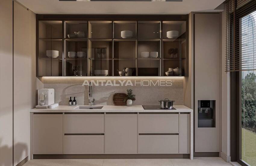 Middle Floor Apartments Near the Sea in Antalya Muratpasa 11