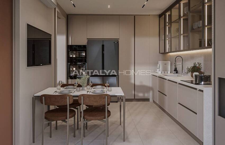Middle Floor Apartments Near the Sea in Antalya Muratpasa 12