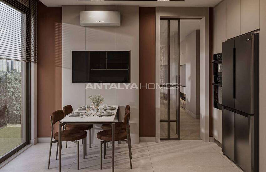 Middle Floor Apartments Near the Sea in Antalya Muratpasa 13