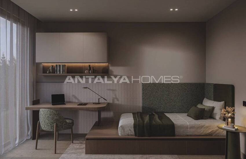Middle Floor Apartments Near the Sea in Antalya Muratpasa 21